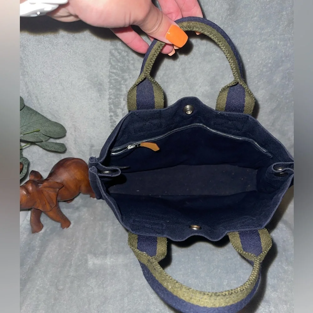 💙💚Hermes Canvas Tote Bag💚💙 - Picture 4 of 4